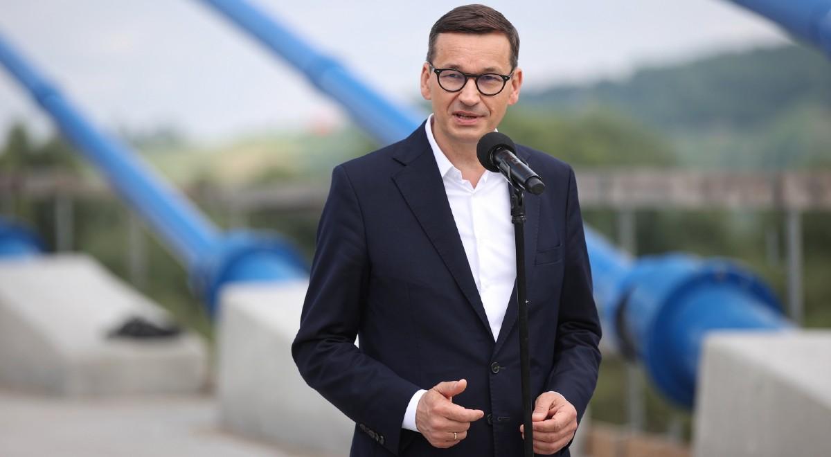 Premier na terenie budowy mostu na Dunajcu: zwiększą się szanse rozwojowe całej Sądecczyzny