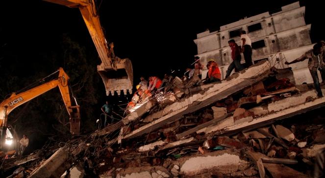 Katastrofa budowlana w Indiach. 35 osób nie żyje