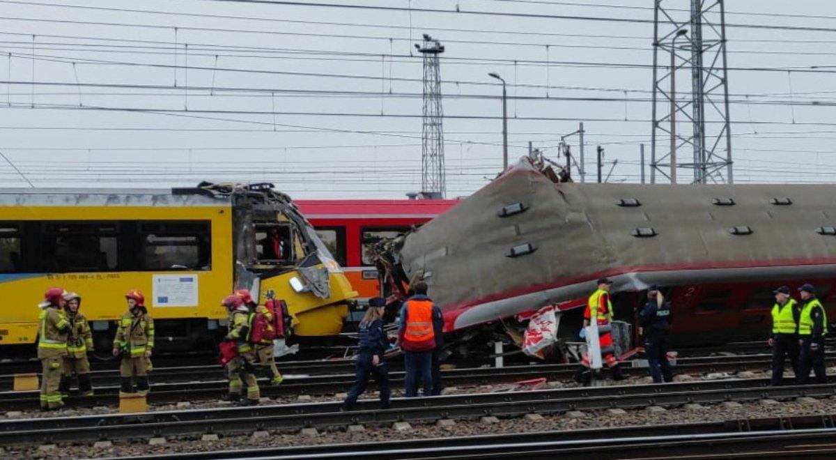 Zderzenie pociągów w Gdyni. Prokuratura wszczęła śledztwo