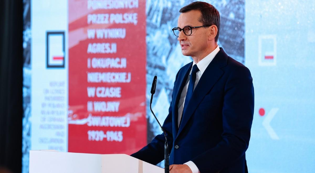 "Polacy mieli być w większości eksterminowani". Premier Morawiecki o agresji Niemiec na Polskę