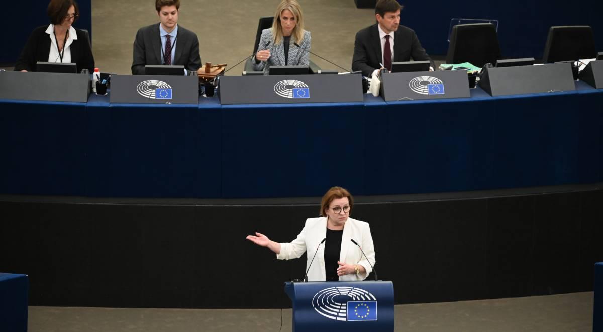 Zalewska o uchyleniu przez PE immunitetu europosłom PiS: nie da się nas wystraszyć