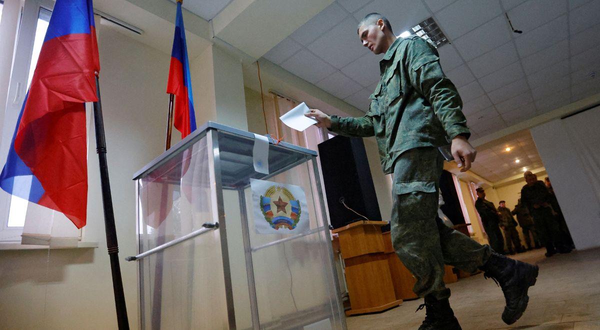 Rosja chce wyborów na okupowanych terenach Ukrainy. Wskazano datę