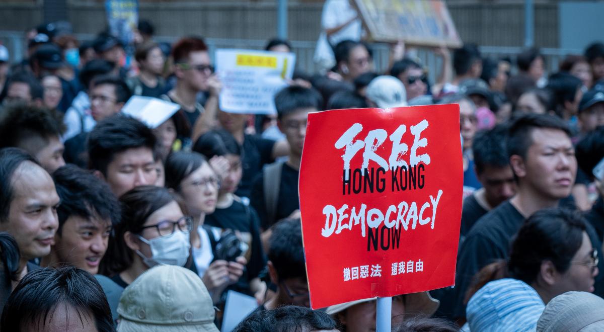 Radosław Pyffel o protestach w Hongkongu: to element rewolucji godnościowej