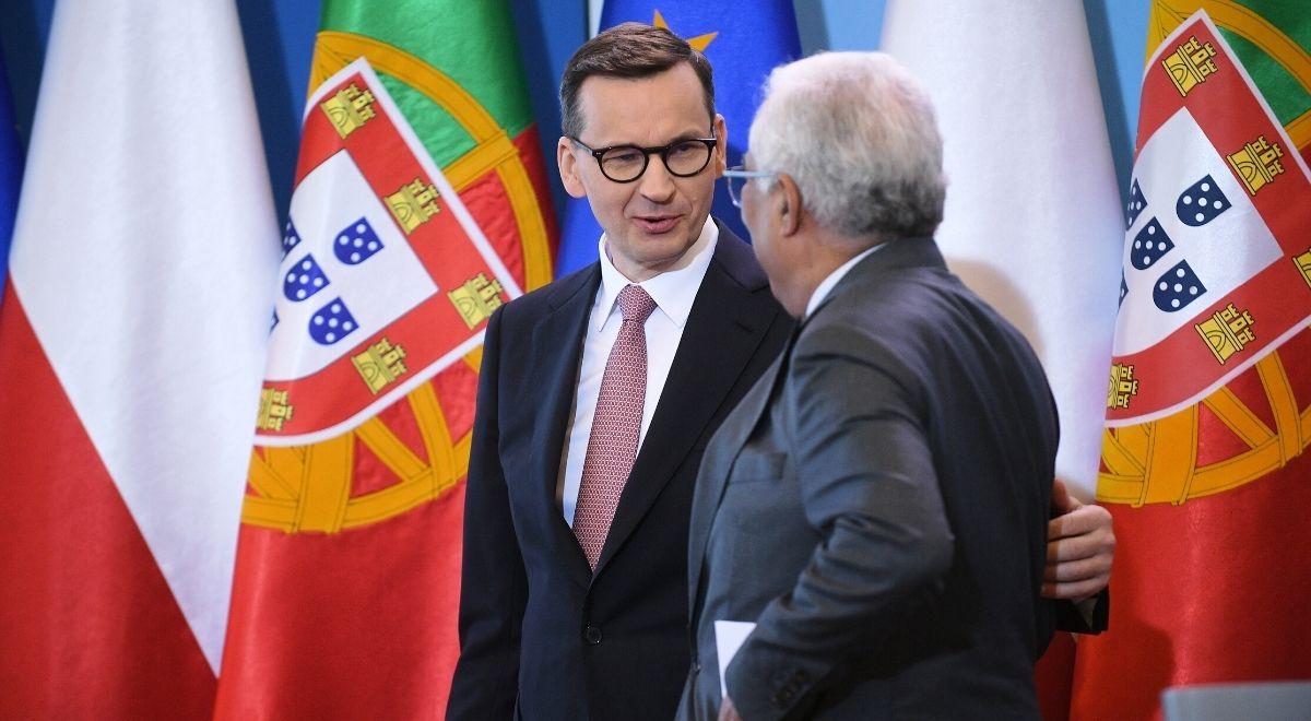 Premier Morawiecki: Polska i Portugalia pracują ręka w rękę, aby utrzymać jedność w UE i NATO