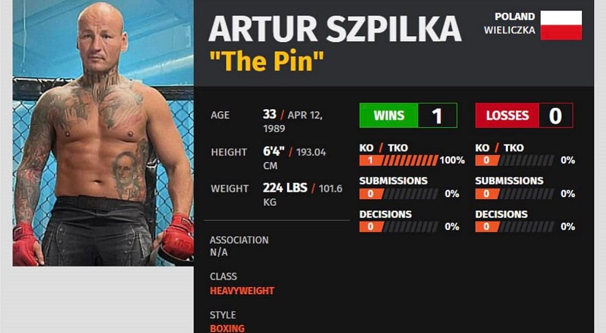 KSW: Artur Szpilka żartuje - "znów niepokonany". Były bokser skomentował swój debiut w MMA