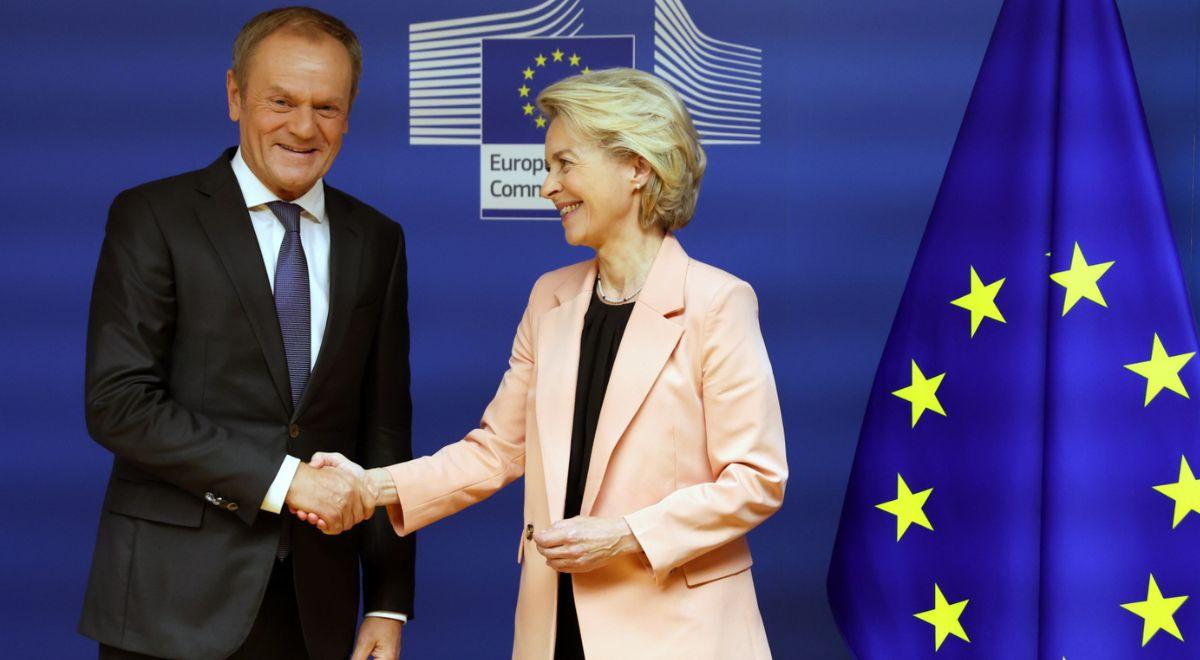 Jedno w Brukseli, drugie w Polsce? Tusk deklaruje sprzeciw wobec przymusowej relokacji i niechęć do zmian traktatów