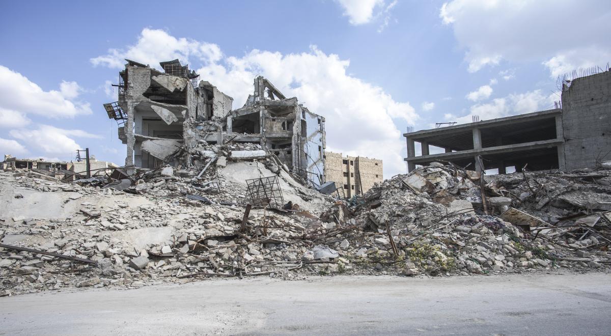 Syria: trwa odbudowa miasta Aleppo z wojennych zniszczeń