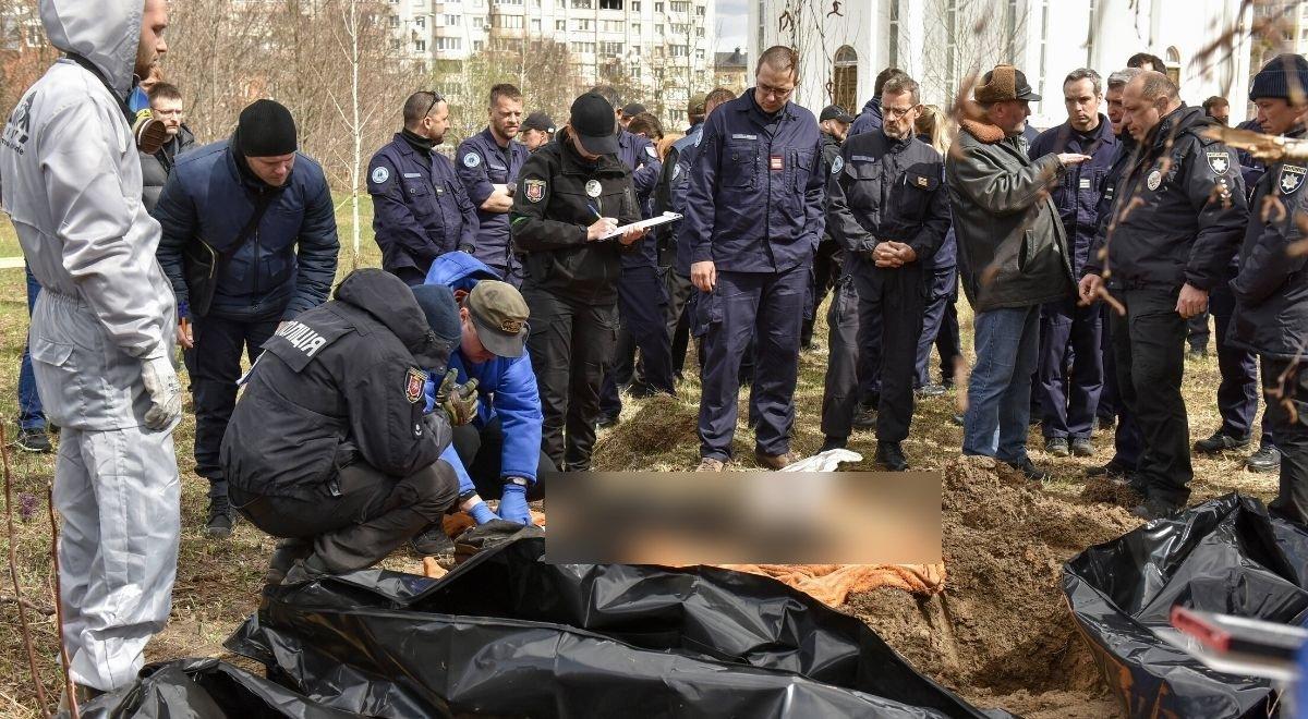 Rosyjskie zbrodnie na Ukrainie pod lupą ekspertów. Kilkudziesięciu śledczych rozpoczęło pracę