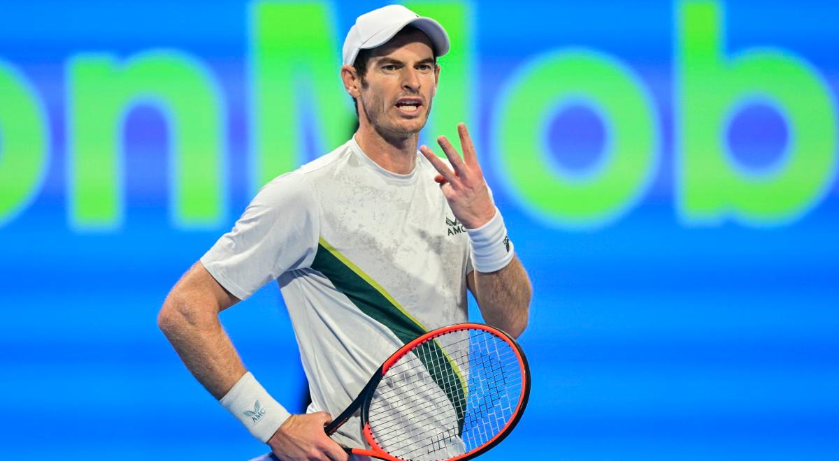 ATP Dubaj: Murray wycofał się z turnieju. Hurkacz ma nowego rywala 