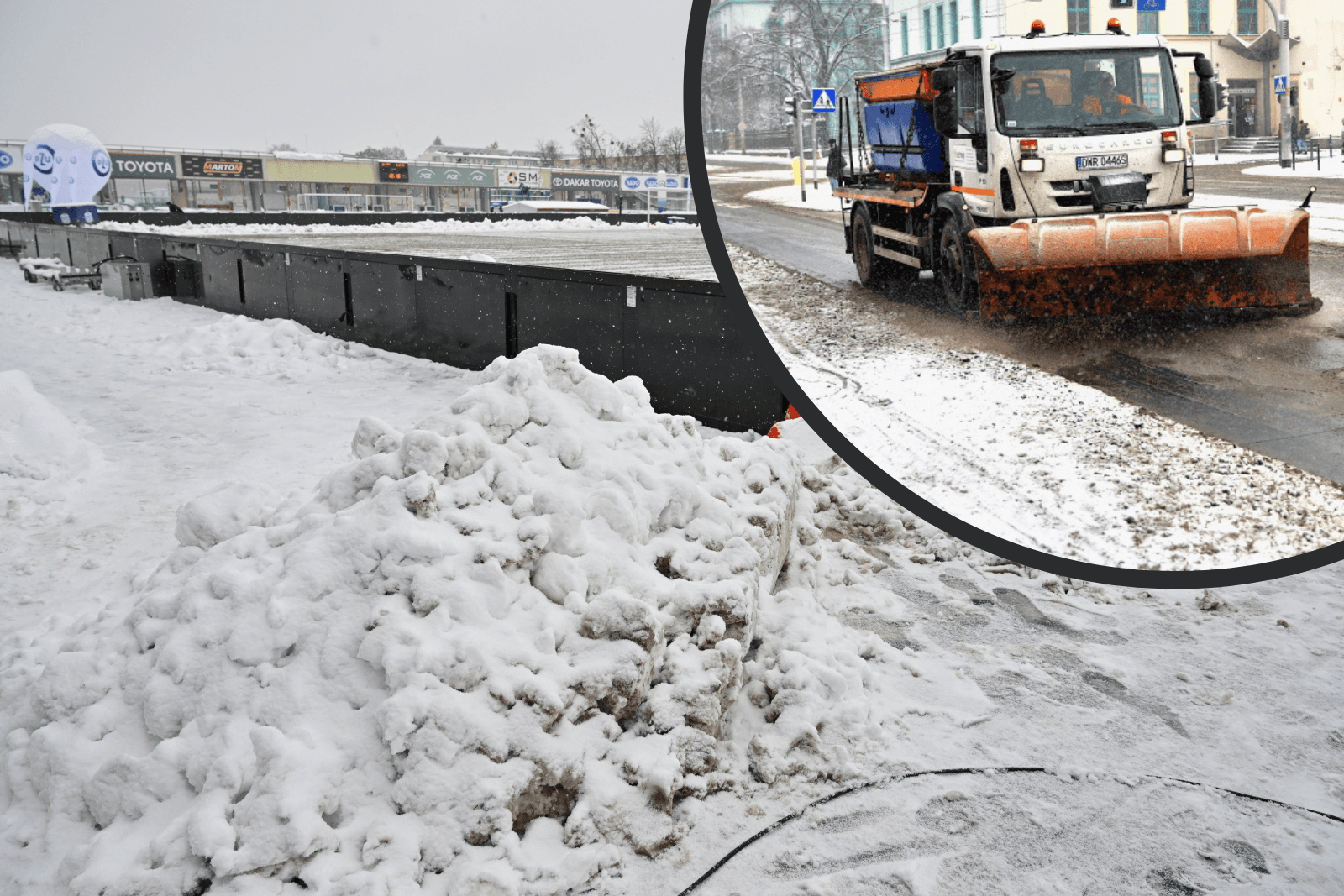 Zimowy armagedon. Śnieg paraliżuje część Polski. IMGW utrzymuje czerwone alerty