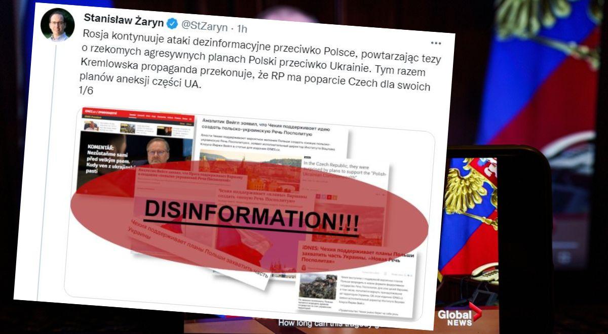 Propaganda Kremla wymierzona w Polskę. Żaryn: teraz sięga po opinie zachodnich "ekspertów"