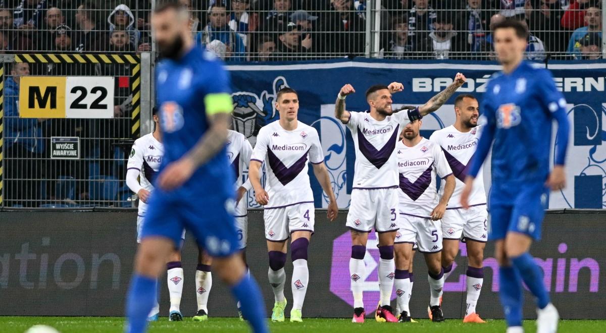 Liga Konferencji: mecz Lech - Fiorentina okrzyknięty spektaklem. Niestety była to "włoska robota"