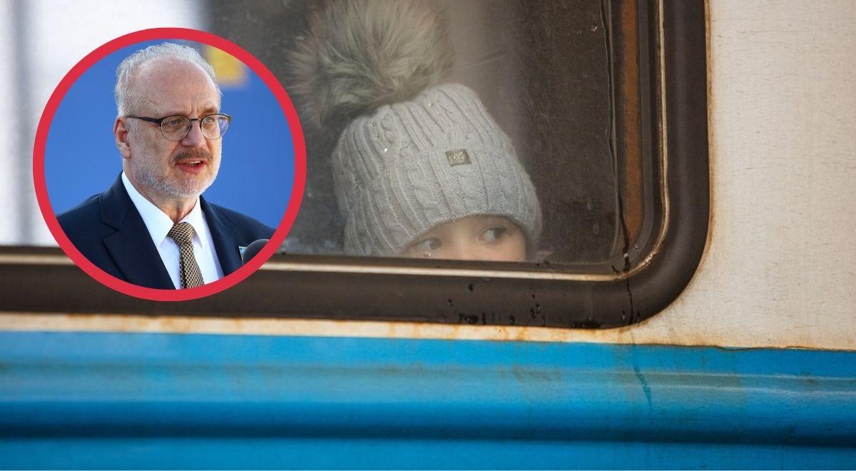Rosja wywozi ukraińskie dzieci. Były prezydent Łotwy: to polityka jak nazistowskich Niemiec