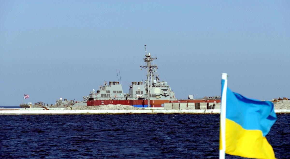 Manewry NATO i Ukrainy na Morzu Czarnym. Ekspert: wyraźny sygnał polityczno-wojskowy