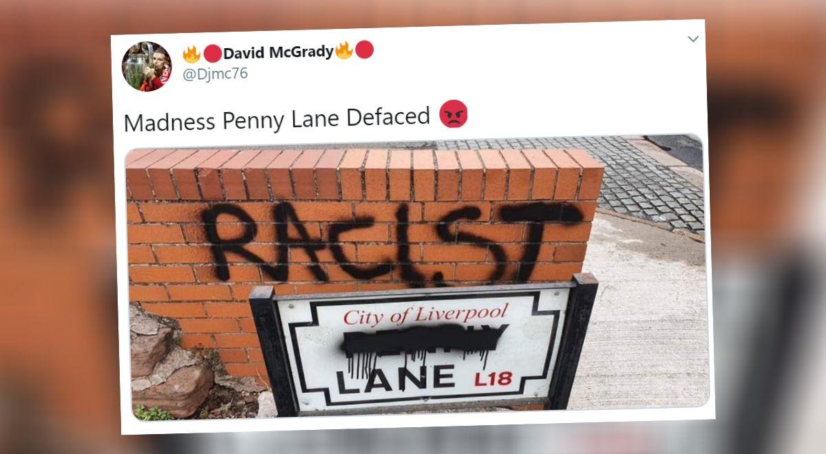 Ulica "Penny Lane" na cześć piosenki Beatlesów czy handlarza niewolników? Zniszczona tabliczka w Liverpoolu