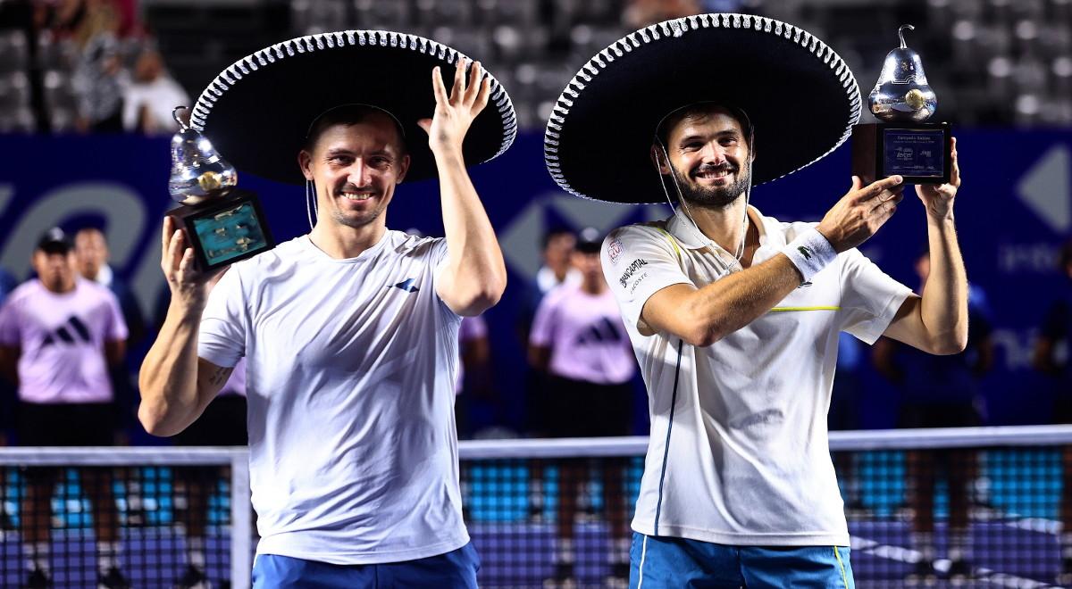 ATP Acapulco. Jan Zieliński i Hugo Nys zwyciężają w Meksyku! Kolejny tytuł Polaka i Monakijczyka