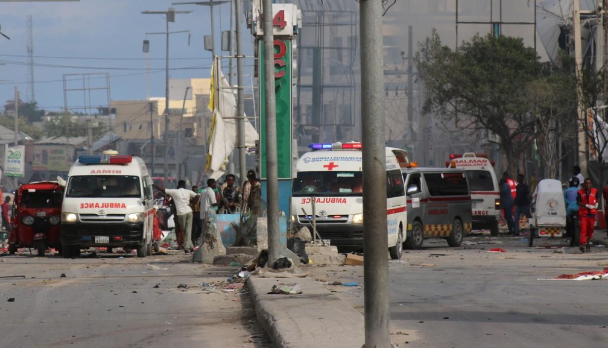 Zamach terrorystyczny w Somalii. Wiele ofiar, setki rannych