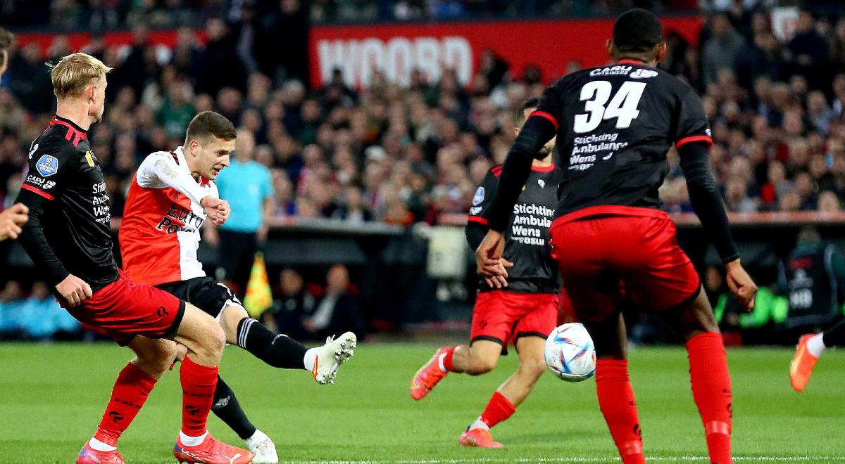 Sebastian Szymański potwierdza wysoką formę. Dwa gole Polaka dla Feyenoordu