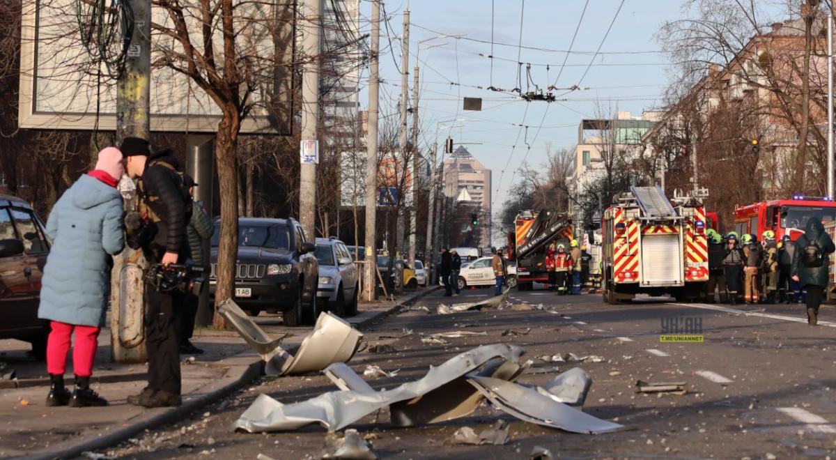 Zmasowany ostrzał Ukrainy. Obrona powietrzna zneutralizowała dziesiątki pocisków i dronów