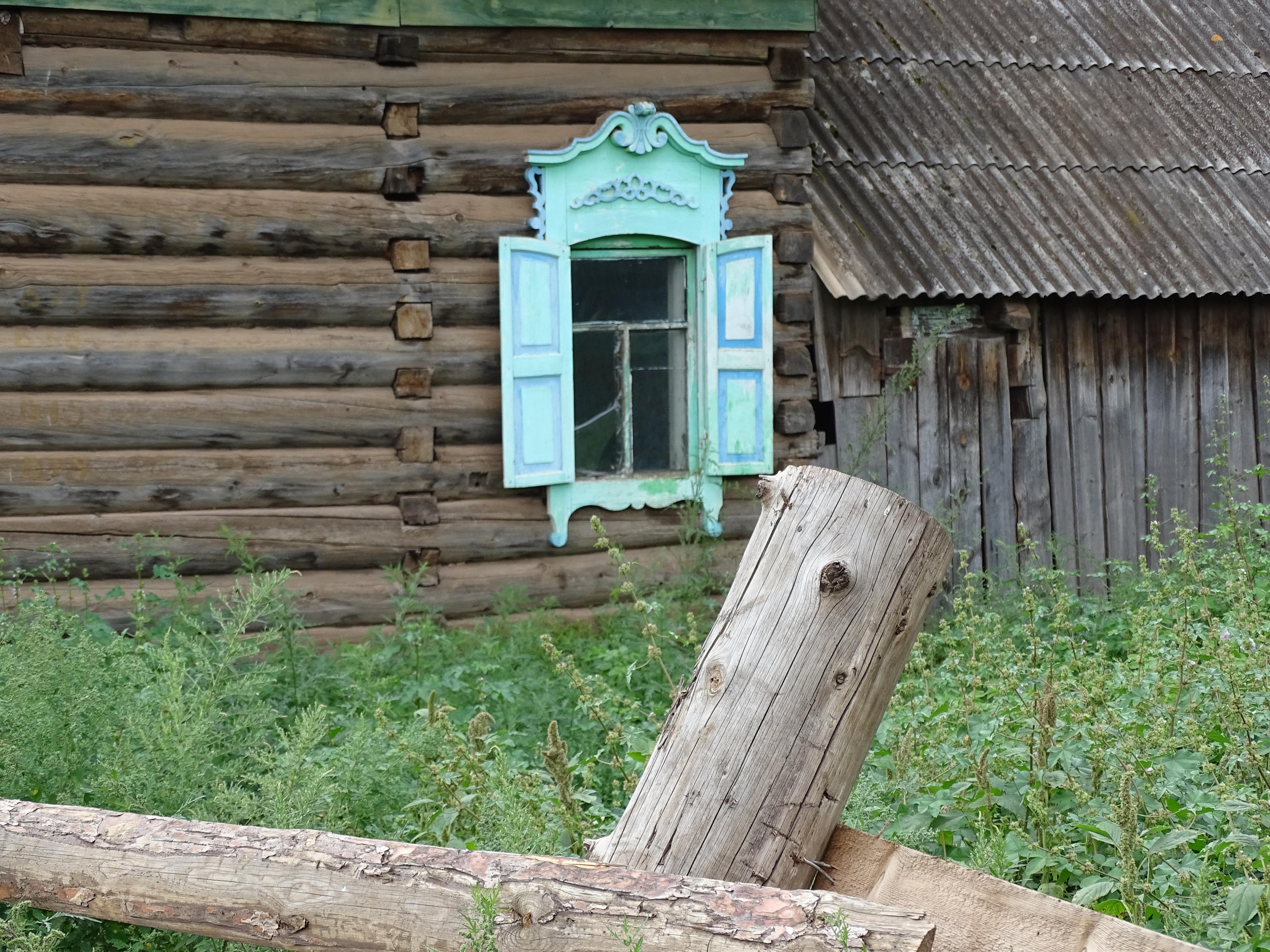 Wieś Wierszyna na Syberii