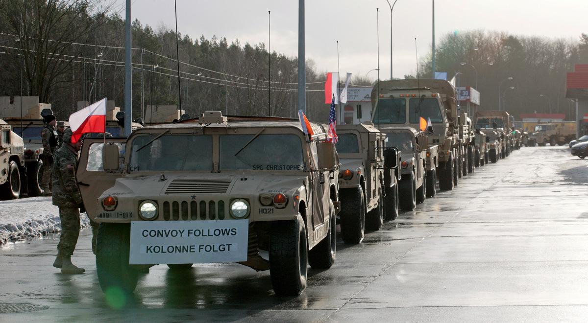 Amerykańskie wojsko przywitane w Żaganiu. Relacje reportera PR 24
