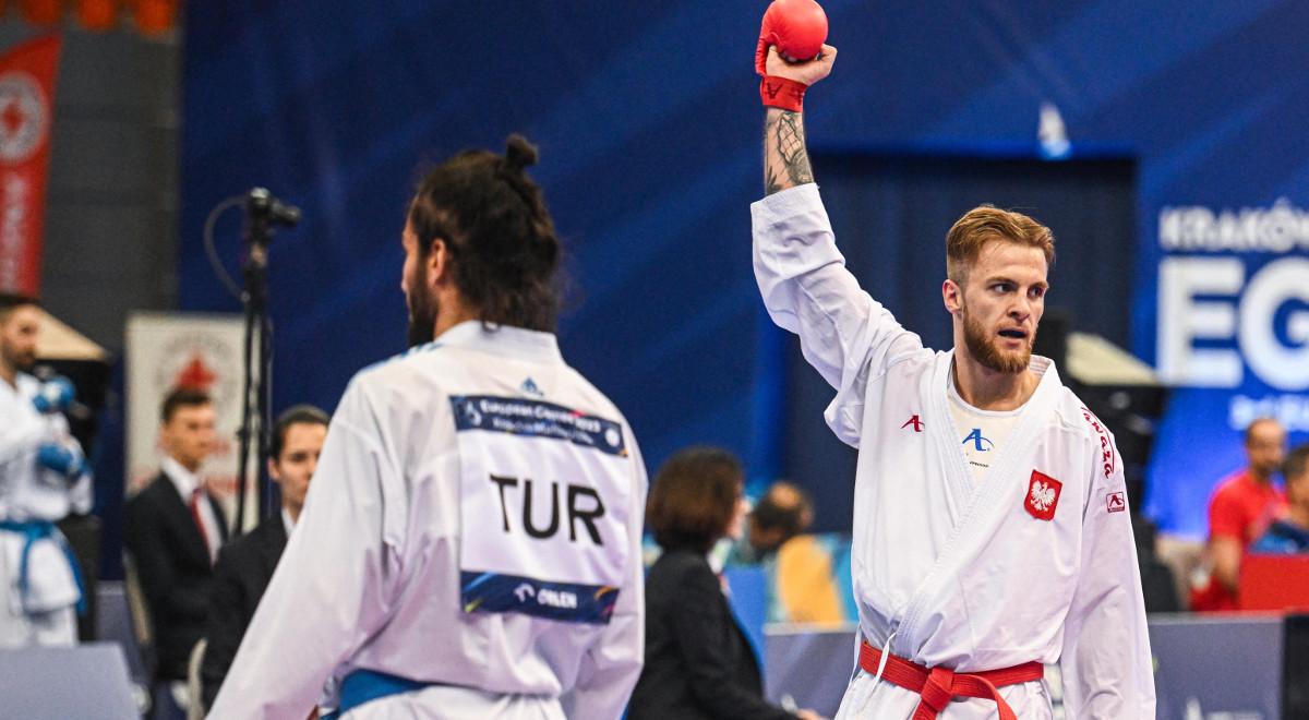 Igrzyska Europejskie 2023: Miłosz Sabiecki z medalem w karate kumite 