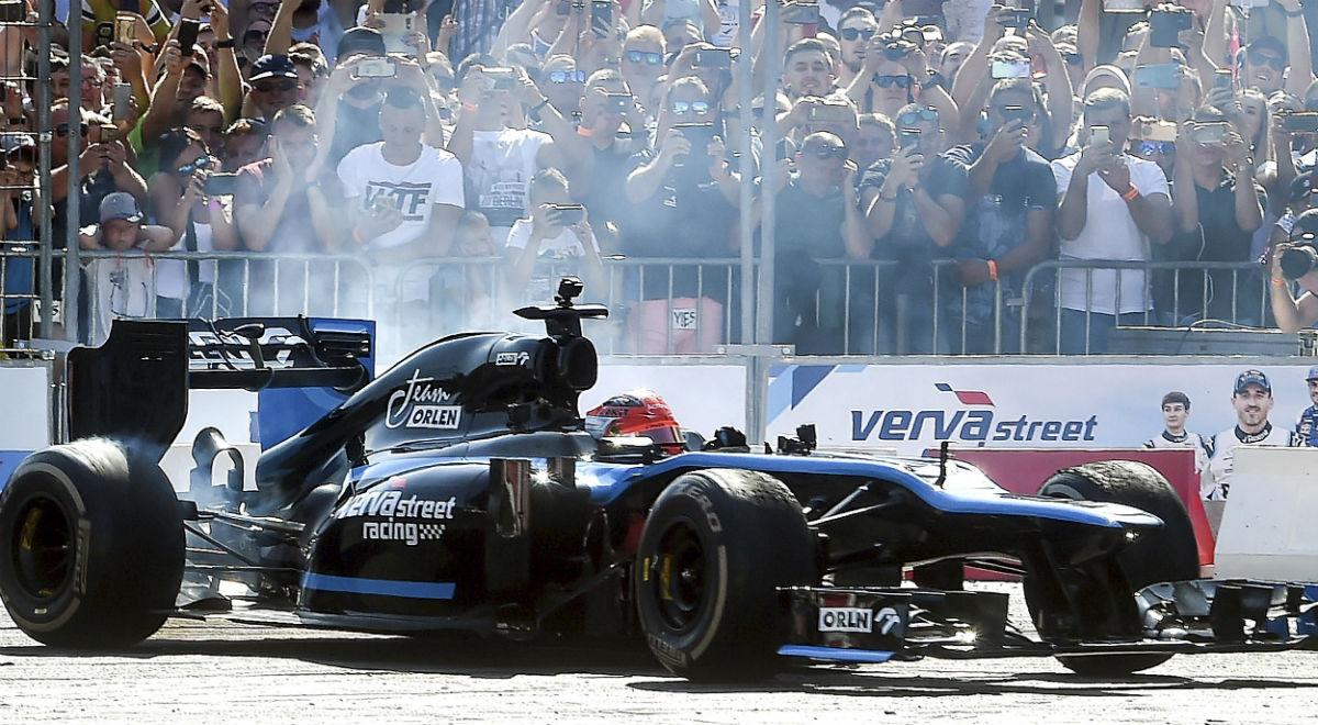 Verva Street Racing: Kubica w bolidzie F1. "Taka impreza potrzebuje kompromisu"