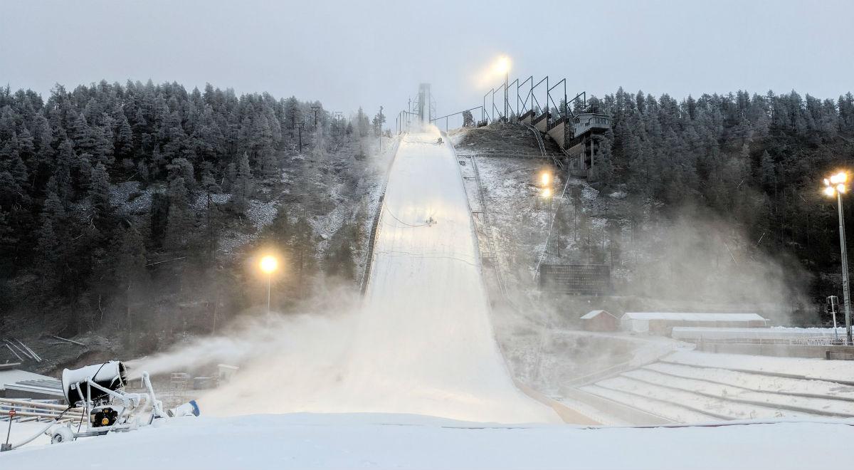 PŚ w Ruce: brak śniegu, ale zawody w skokach narciarskich niezagrożone. "Zupełnie wyjątkowa sytuacja"