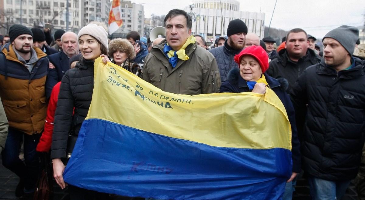 Burza polityczna w Kijowie. Ekspertka: ogromne ambicje Saakaszwilego są groźne dla Ukrainy