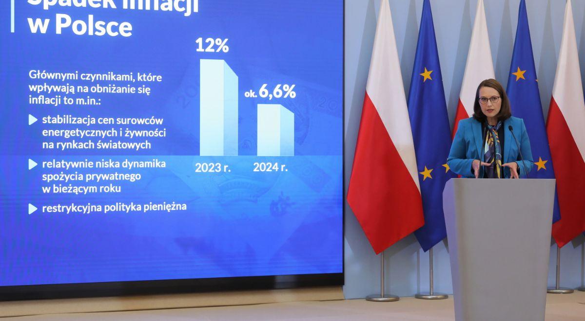 Budżet na 2024 rok. Minister Rzeczkowska: w przyszłym roku wzrost gospodarczy wyniesie 3 procent