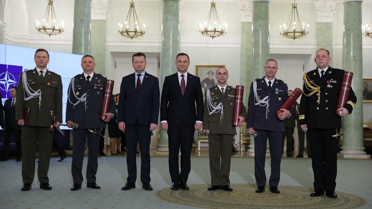 Prezydent mianował pięciu nowych generałów. Jednym z nich pełnomocnik ds. cyberwojsk