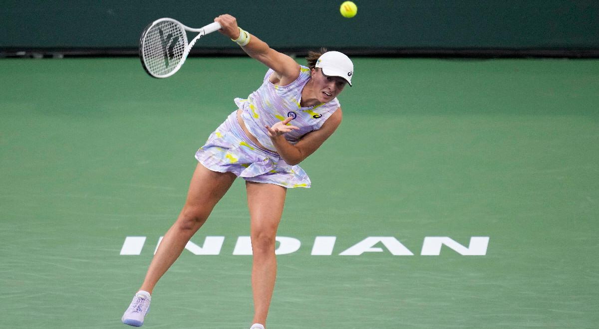WTA Indian Wells: Iga Świątek zagra o wielką stawkę. Na szali jest nie tylko triumf w turnieju