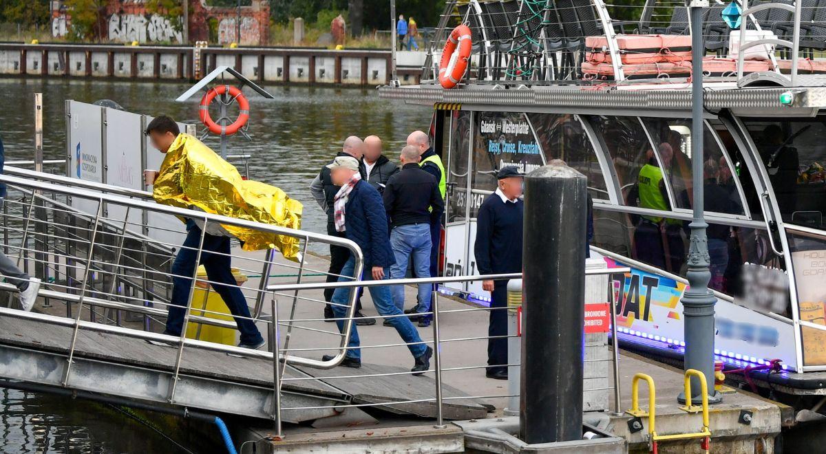 Tragedia na Motławie w Gdańsku. Przewróciła się łódź, nie żyją trzy osoby