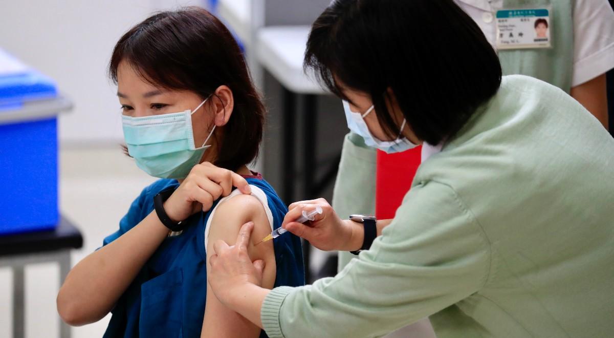 Walka z pandemią COVID-19. Tajwan zainaugurował szczepienia AstraZeneką