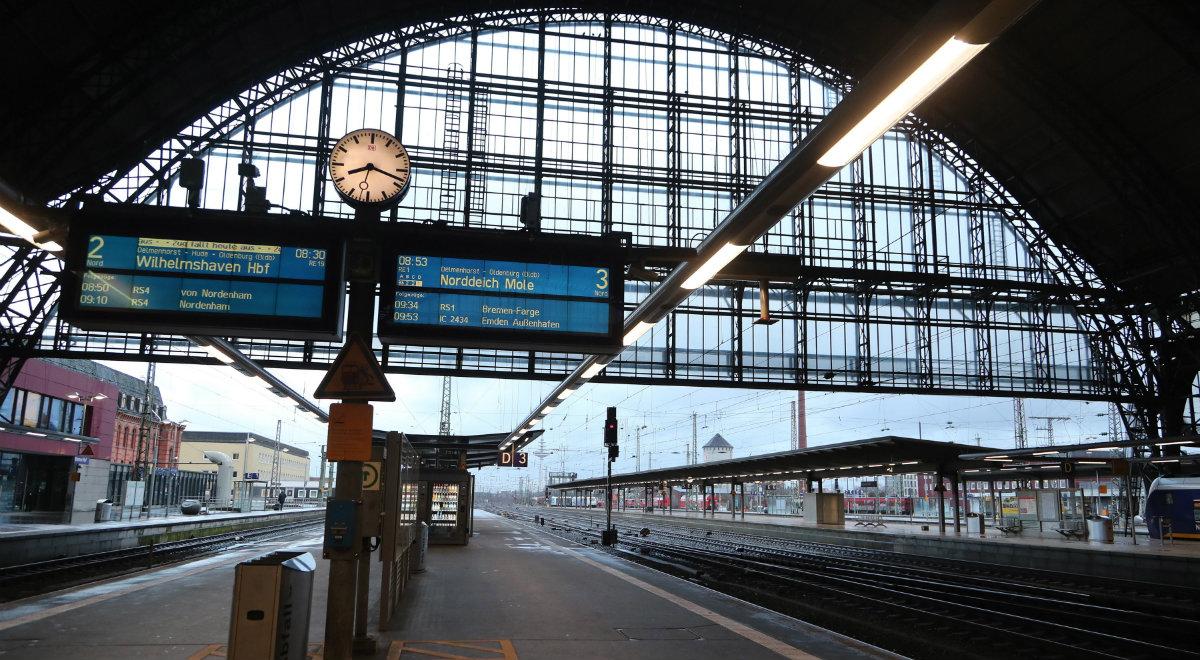Orkan Ciara w Europie. Niemiecka kolej wstrzymała ruch pociągów