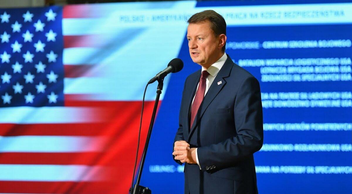 Szef MON: obecność wojsk USA w Polsce da wiele korzyści gospodarczych
