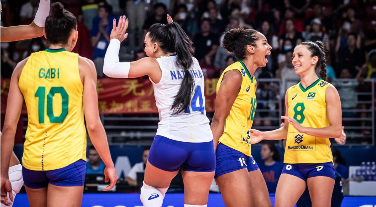 LN siatkarek: Brazylia lepsza od Chin w hicie na początek turnieju w Sofii 