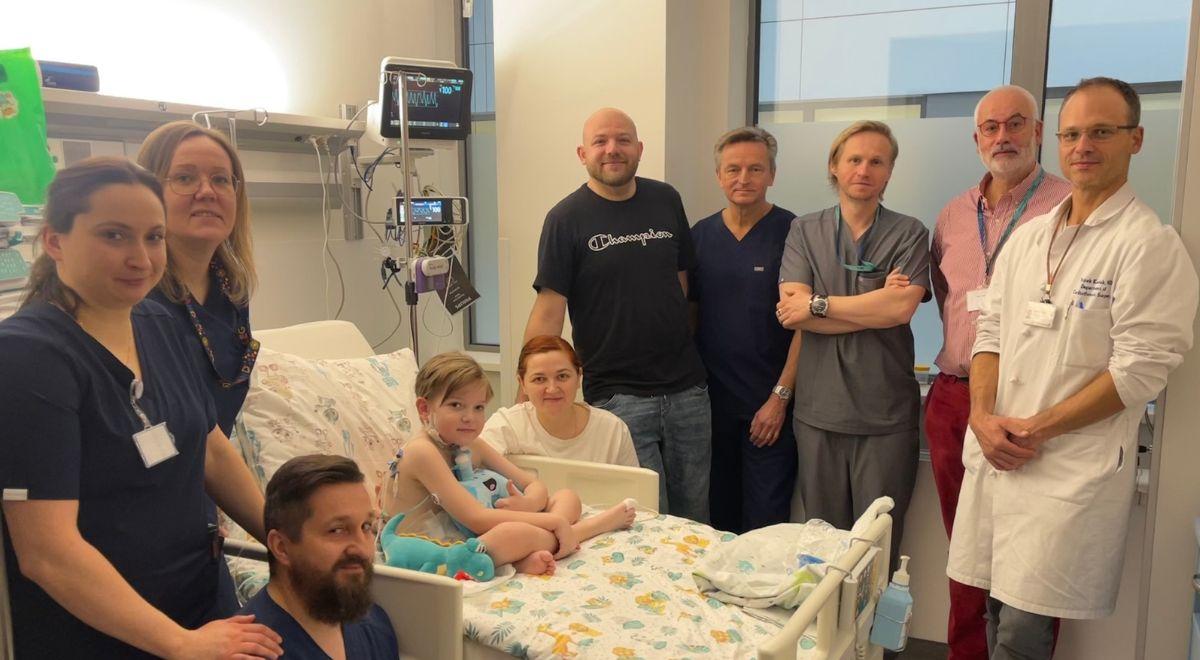 "To był cud". Lekarze z Gdańska uratowali życie 6-letniego Aleksa