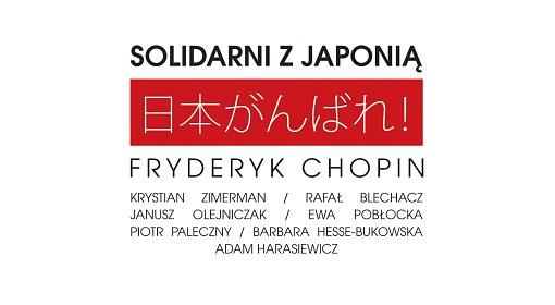Premiera płyty-cegiełki z mazurkami i etiudami Chopina "Solidarni z Japonią"