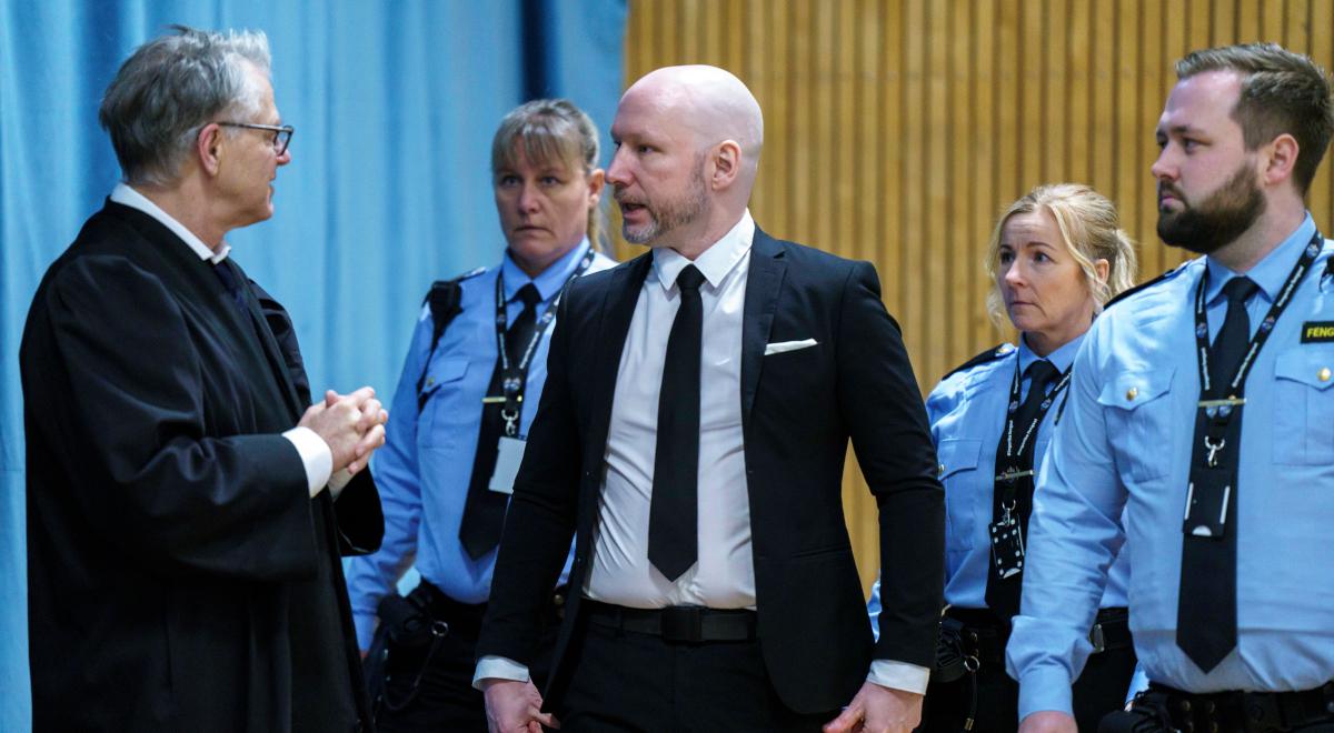 Breivik pozwał Norwegię za nieludzkie traktowanie. Jest wyrok sądu