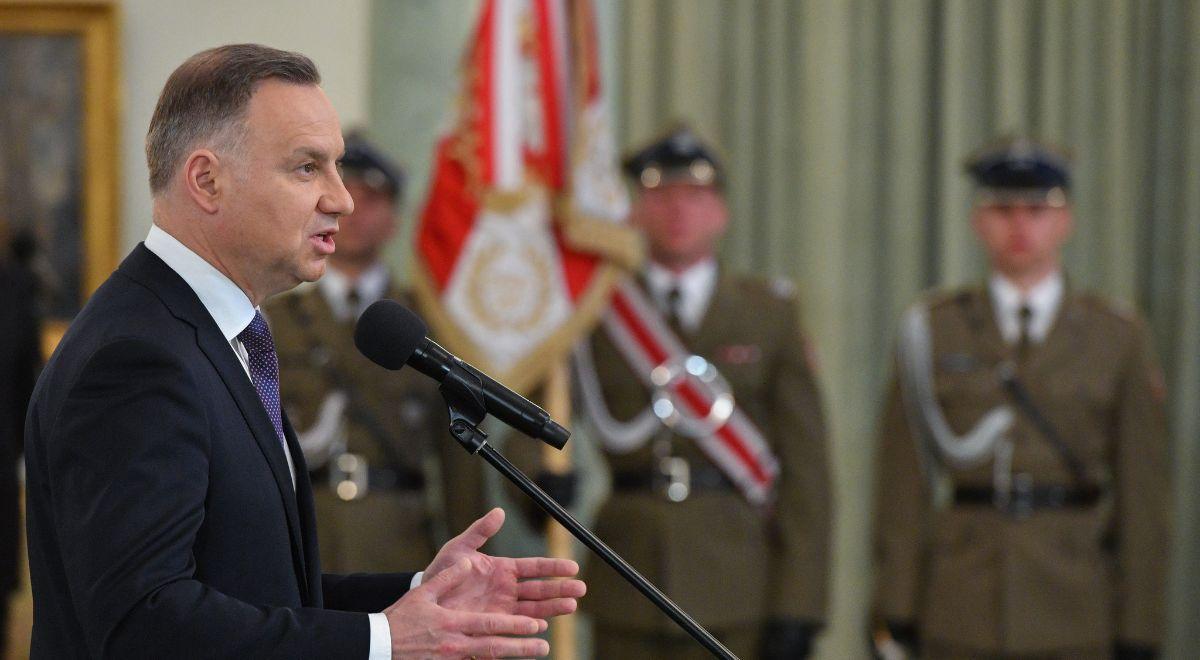 "Stanowicie emanację polskiego wojska, które jest tarczą narodu". Prezydent nominował nowych generałów