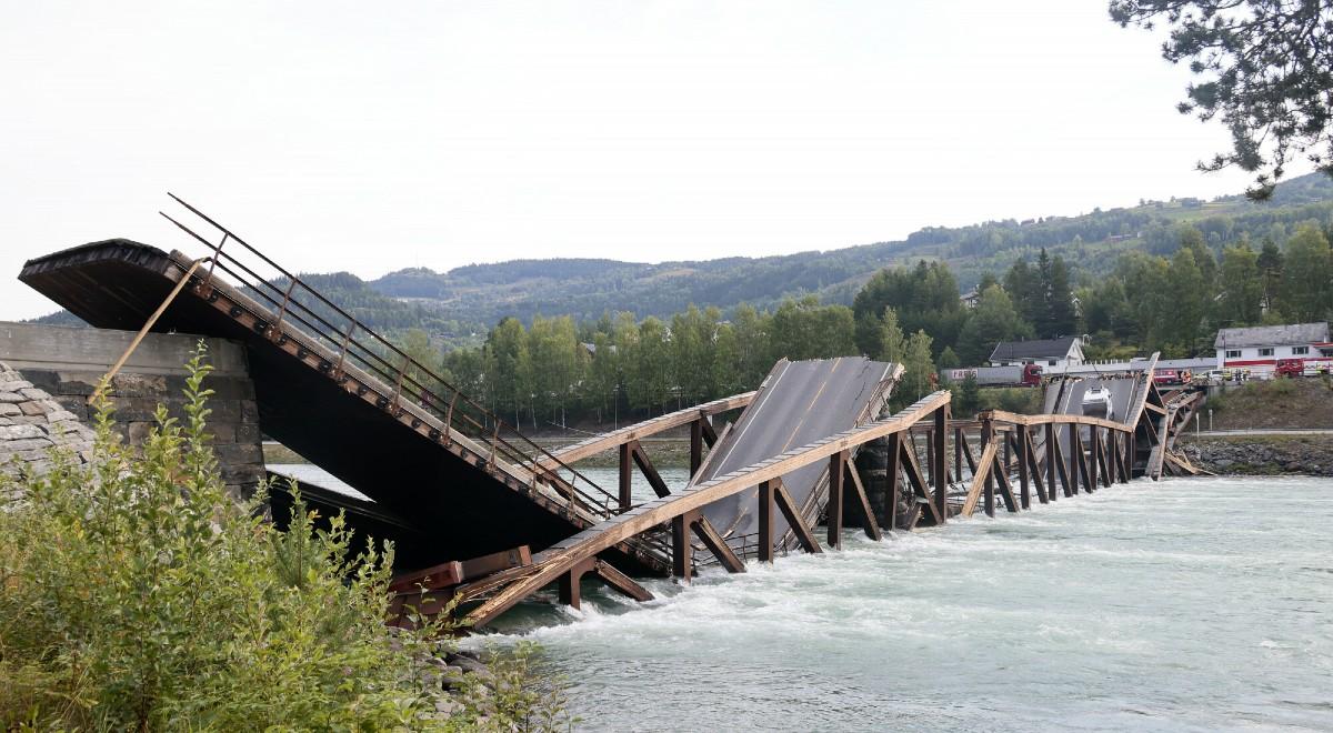 Zawalił się most w Norwegii. "Coś absolutnie nierealnego. To całkiem nowa konstrukcja"