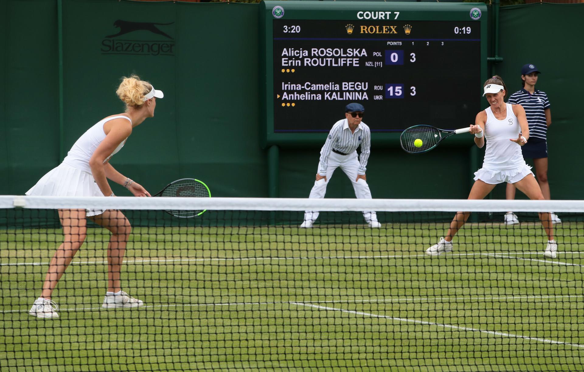Wimbledon 2022: Alicja Rosolska i Erin Routliffe z awansem do 1/8 finału