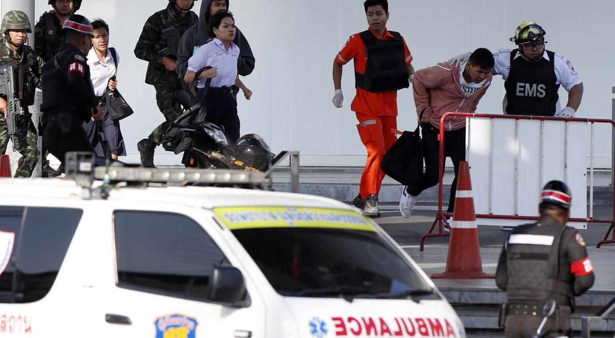 Tajlandia: zabił ponad 20 osób. Napastnik z centrum handlowego zastrzelony
