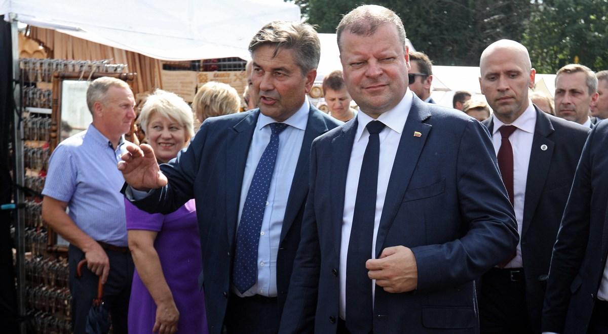 Premier Litwy odwiedził Suwalszczyznę. Spotkał się z mniejszością litewską