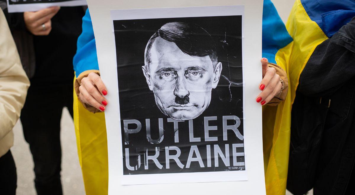 "Putin to dzisiejszy Hitler". Większość Ukraińców opowiada się za takim stwierdzeniem