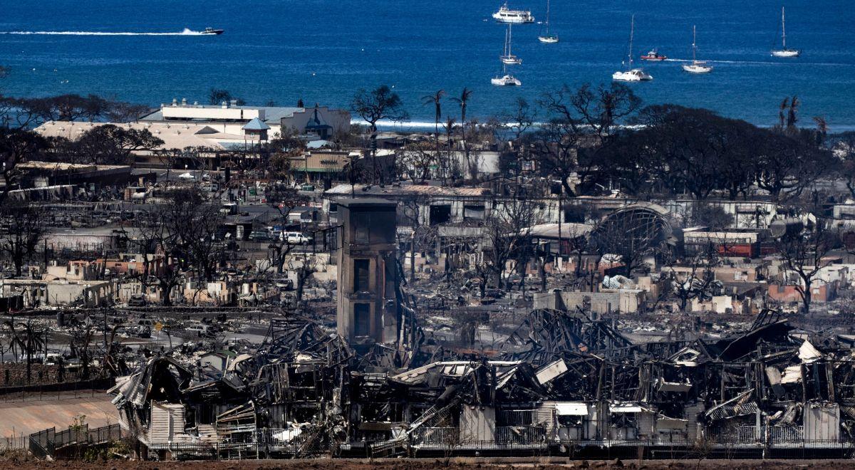 Rośnie liczba ofiar ogromnych pożarów na Hawajach. To największa katastrofa w historii archipelagu
