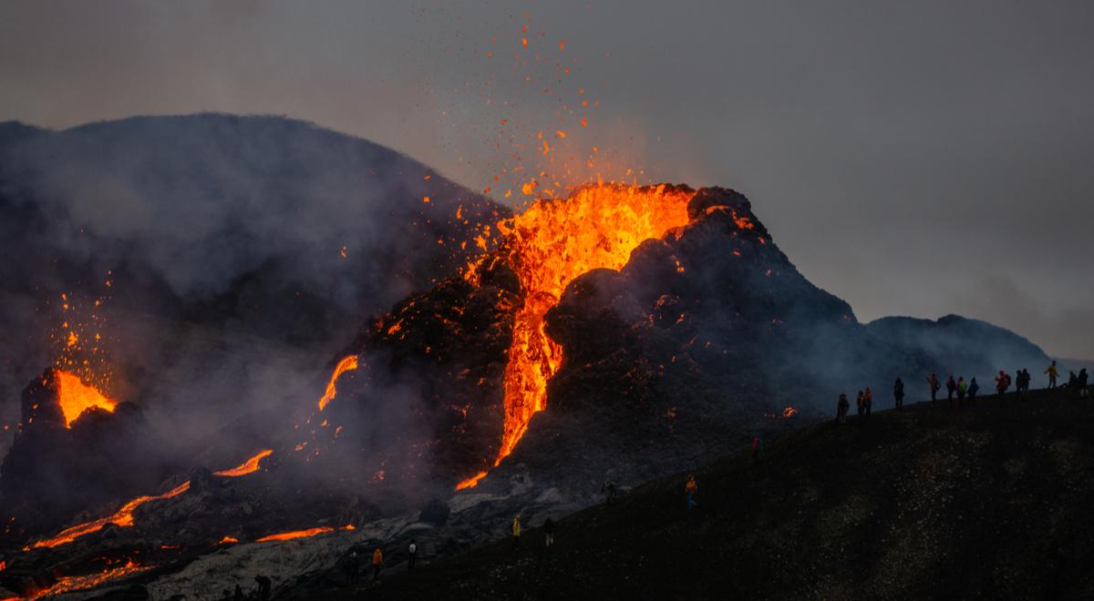 Niepokojące informacje z Islandii. Niedaleko stolicy wybuchł wulkan