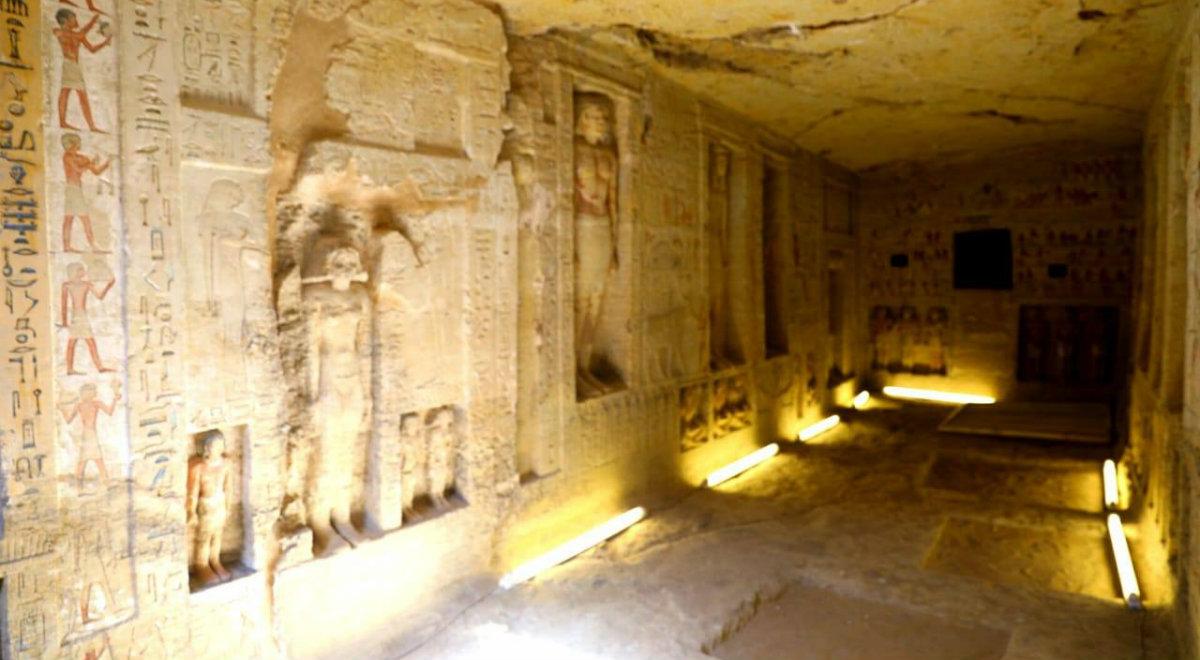 Egipt: odnaleziono nienaruszony grobowiec, który w oryginalnym stanie przetrwał 4400 lat
