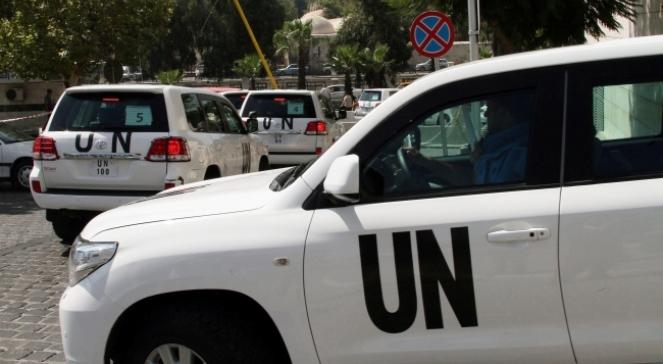 Eksperci ONZ ostrzelani w Syrii